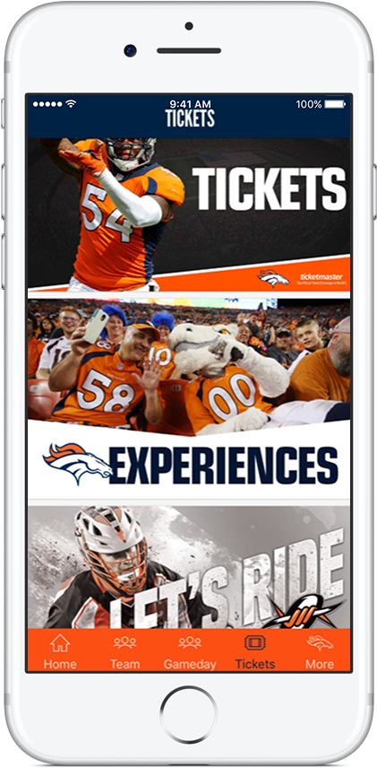 Select Broncos Experiences - Smartphone (584x1024), Png Download