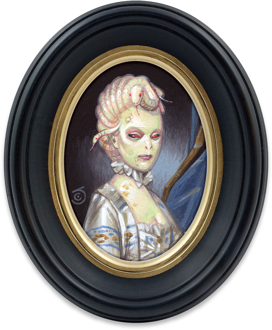 Lady Cobrella Marie Serpentine Cameocreeps Set16 (900x1200), Png Download