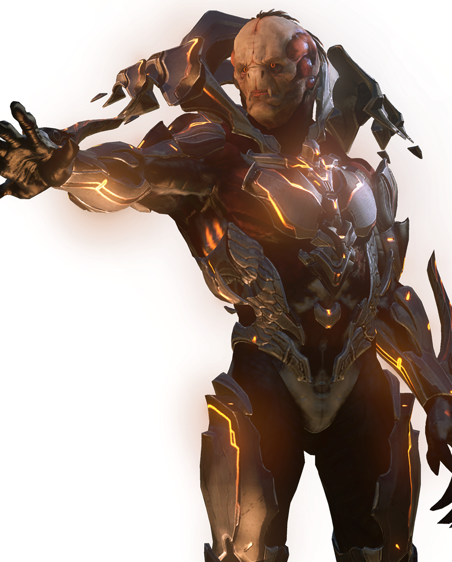 Shadow Of Sundered Star - Halo 4 Didact Png (918x1140), Png Download