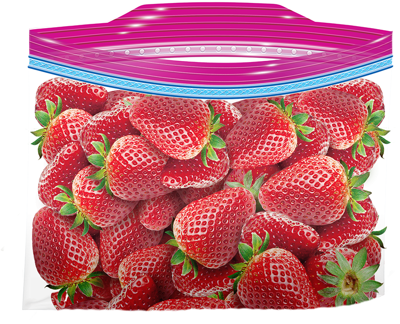 Storage Bags Gallon / Large - Zip Food Bags Png (970x720), Png Download