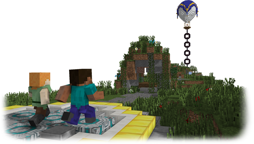 Play Minecraft Online - Tree (883x501), Png Download