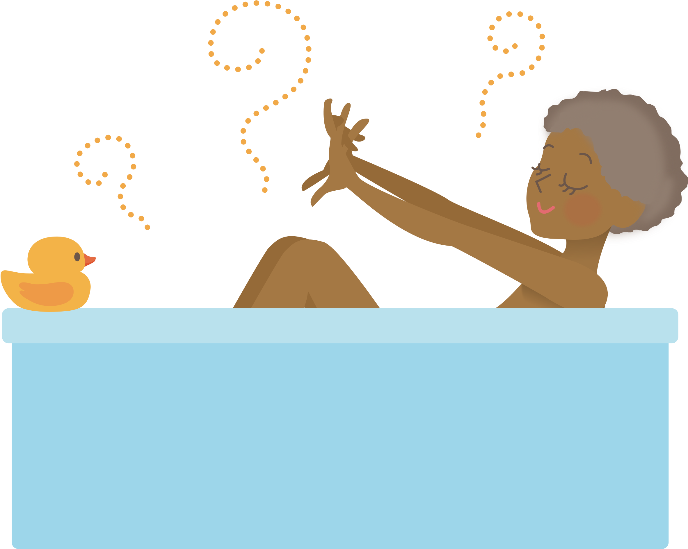 Big Image - Bathing (2400x1890), Png Download