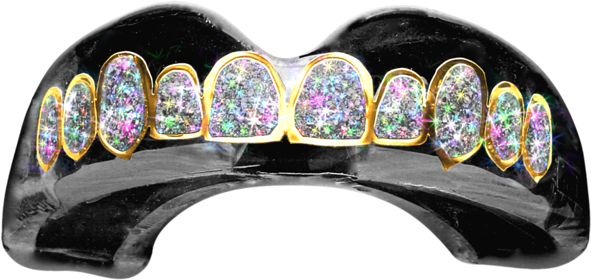 Killer Grillz You Can Mold At Home - Embroidery (1024x682), Png Download