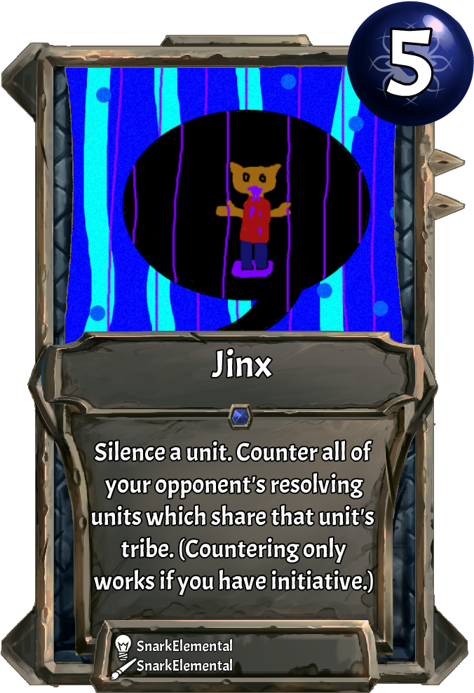 [card] Jinxweek - Collective Community Card Game (700x1041), Png Download