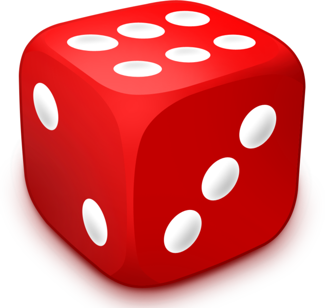Dice Clipart Large Red - Maths Book For Competitive Exams (633x600), Png Download