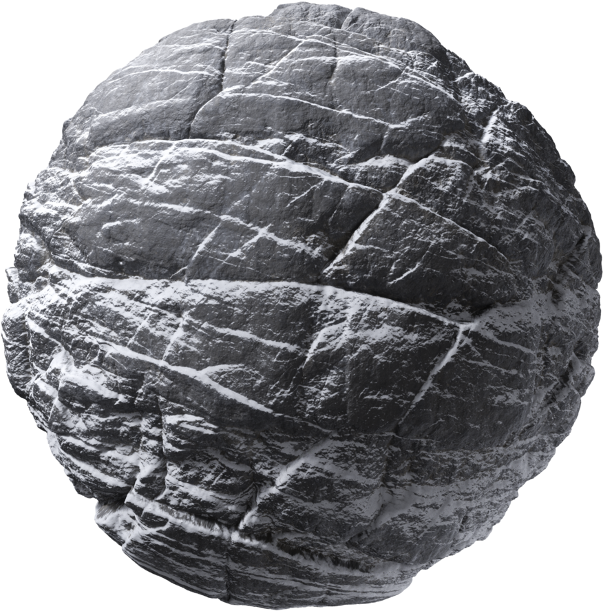 Tcom Rock Cliffsnow Thumb1 - Sphere (1000x1000), Png Download
