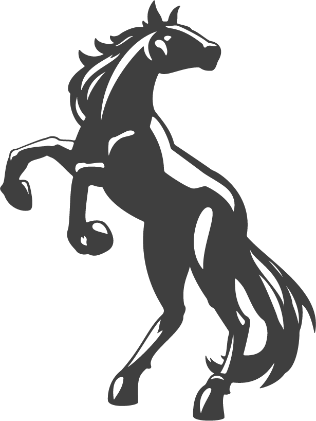 Horse Watercolor Painting Drawing Tattoo - Horses Vector Png (615x818), Png Download