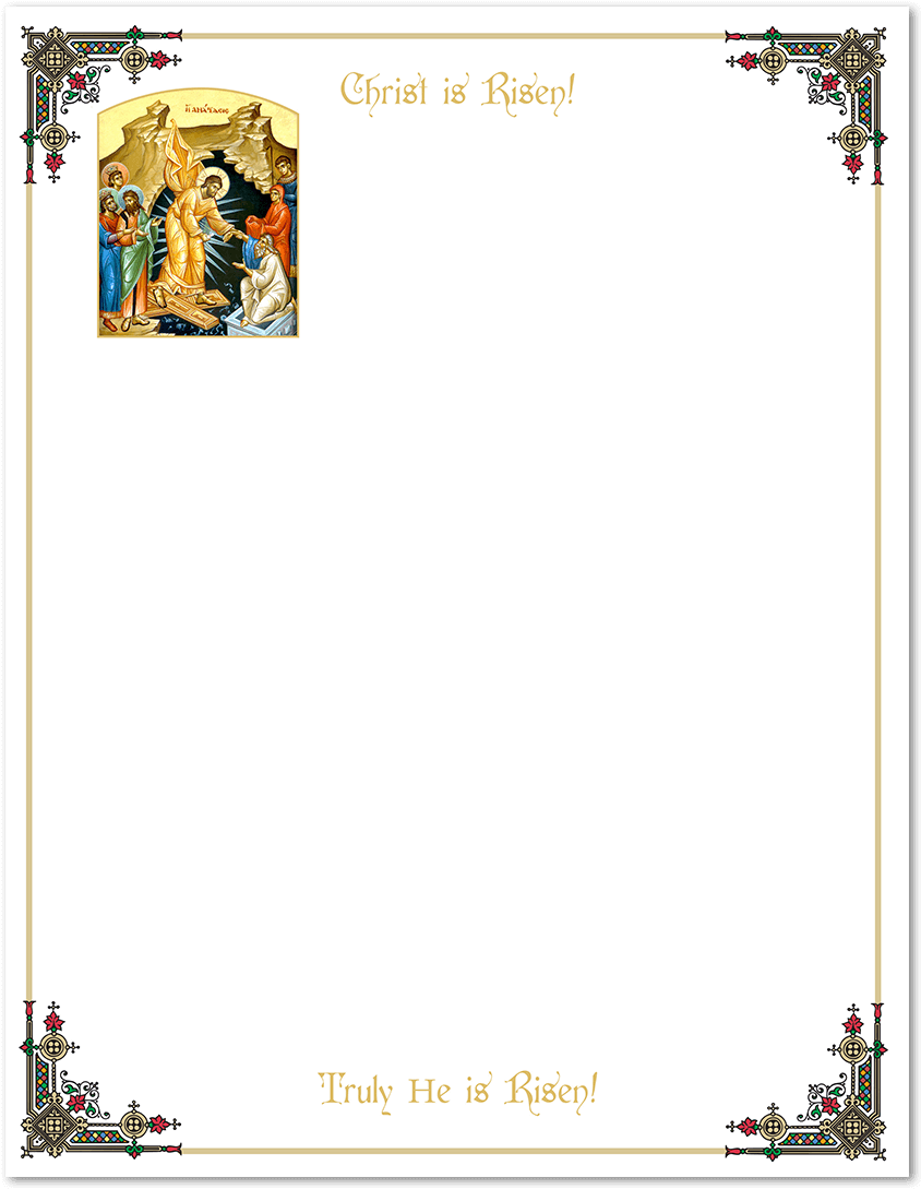 2019 Easter Letterhead - Illustration (2008x1090), Png Download