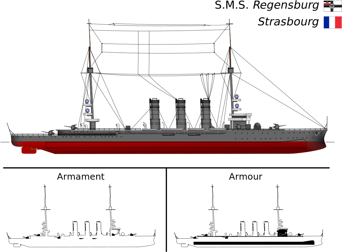 Sms Regensburg Strasbourg (1200x864), Png Download