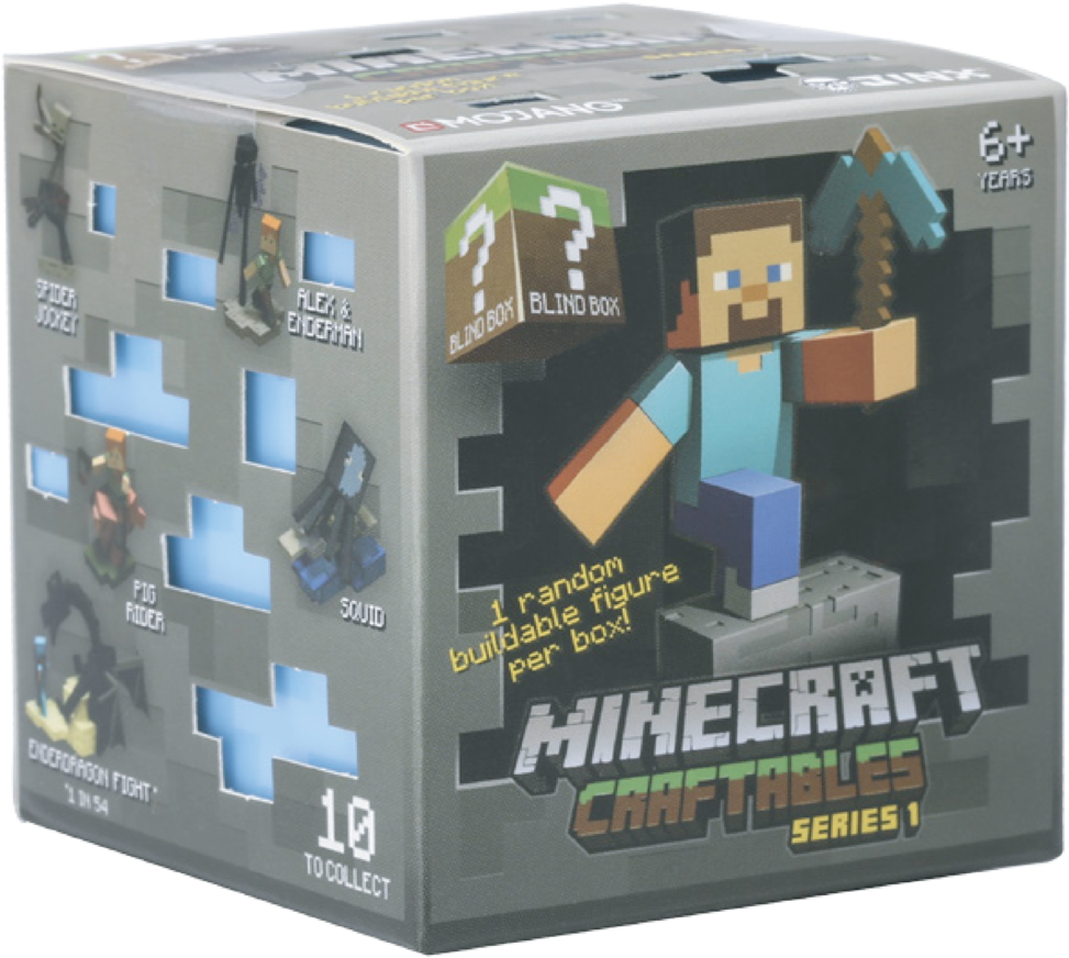 Minecraft Craftables Blind Box - Blind Box Minecraft (1024x1024), Png Download