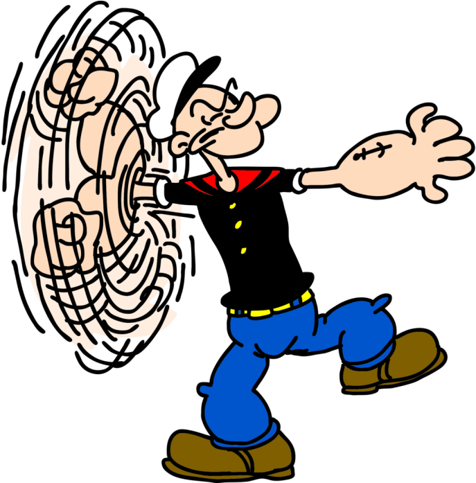 Popeye Popeye 7 Png - Popeye Png (696x696), Png Download