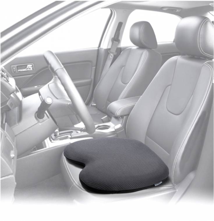 Seat Cushion Molded Gel Memory Foam Winplus Best Car - Cushion (970x970), Png Download