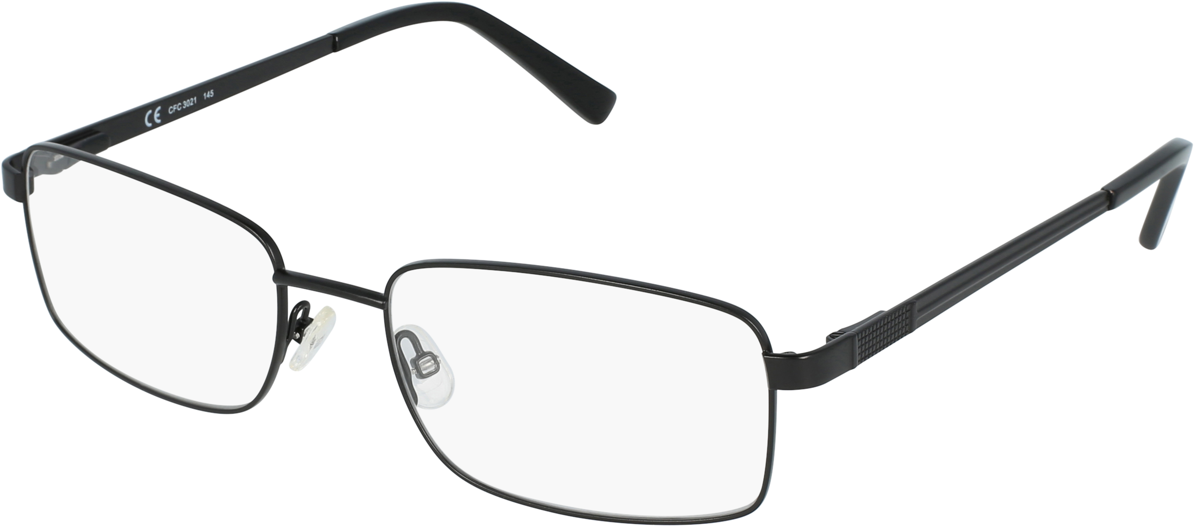 C Cfc 3021 Men's Eyeglasses - Kính Gọng Kim Loại Vuông (2500x1400), Png Download