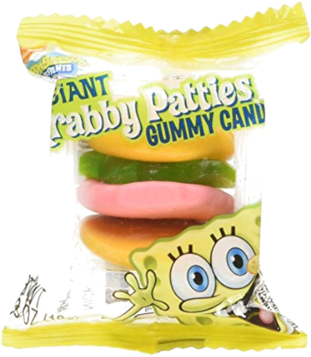 Spongebob Gummy Krabby Patties (600x600), Png Download