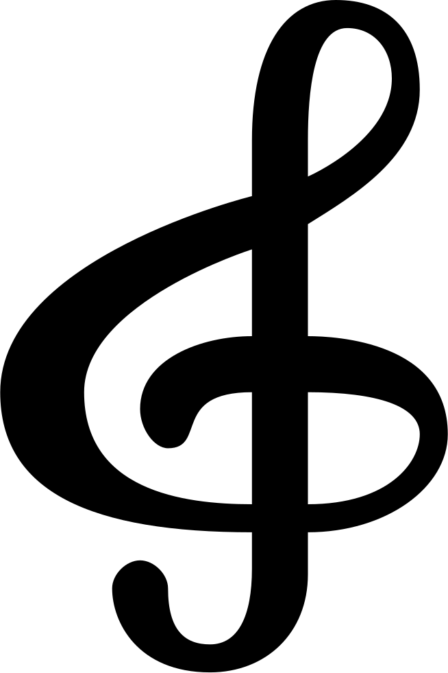 Png File - Sol Nota Musical G (654x981), Png Download