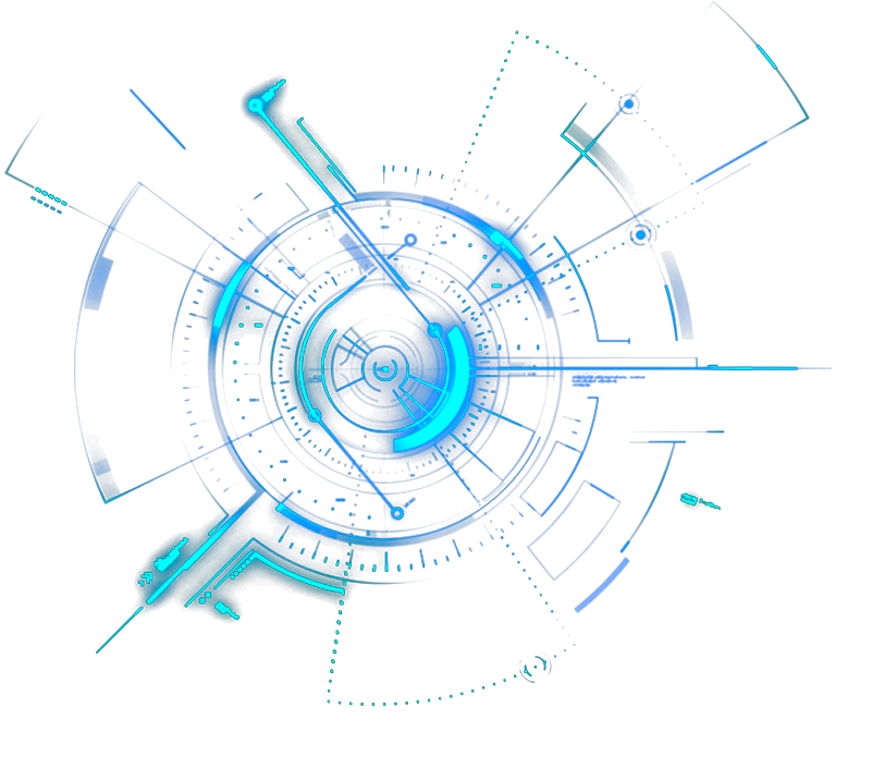 And Geometry Light Science Circle Technology Clipart - 科技 線條 (800x800), Png Download
