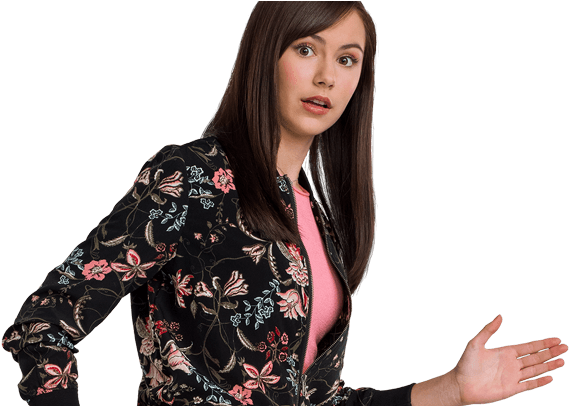 Girl (1000x405), Png Download