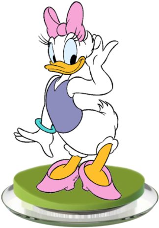 Daisy Duck Transparent Background - Daisy Duck Disney (800x600), Png Download