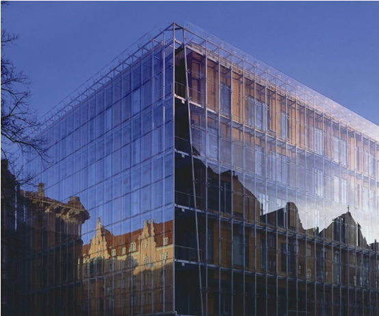 Office Building On Baznīcas Street - Baznīcas Iela 20 22 (900x460), Png Download