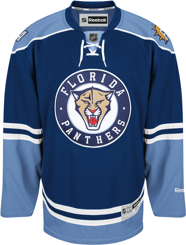Florida Panthers - Reebok Florida Panthers Third Jersey (850x850), Png Download