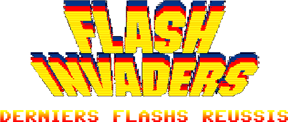 A Reality Game By Invader - Space Invaders Font Free (950x443), Png Download