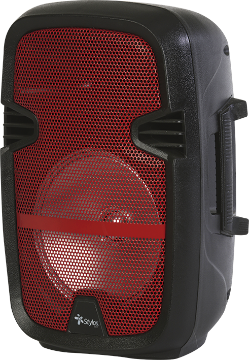 Audio Bocina Stylos Stsbax5b 8pulgadas 2600w Recargable - Backpack (491x709), Png Download