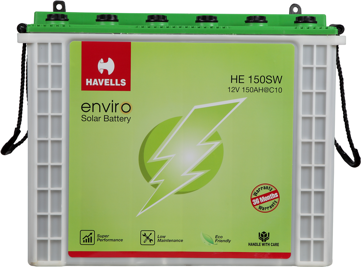 Havells Solar Battery (1200x1140), Png Download
