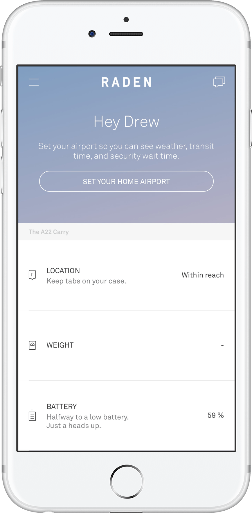 Raden Luggage - Iphone (2000x2000), Png Download