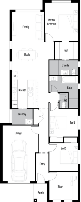 Amor 18 Floor Plan - Floor Plan (750x695), Png Download