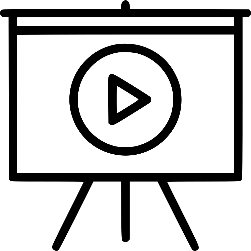 Presentation Promo Deck Board Video Play Comments - Diagram (980x982), Png Download