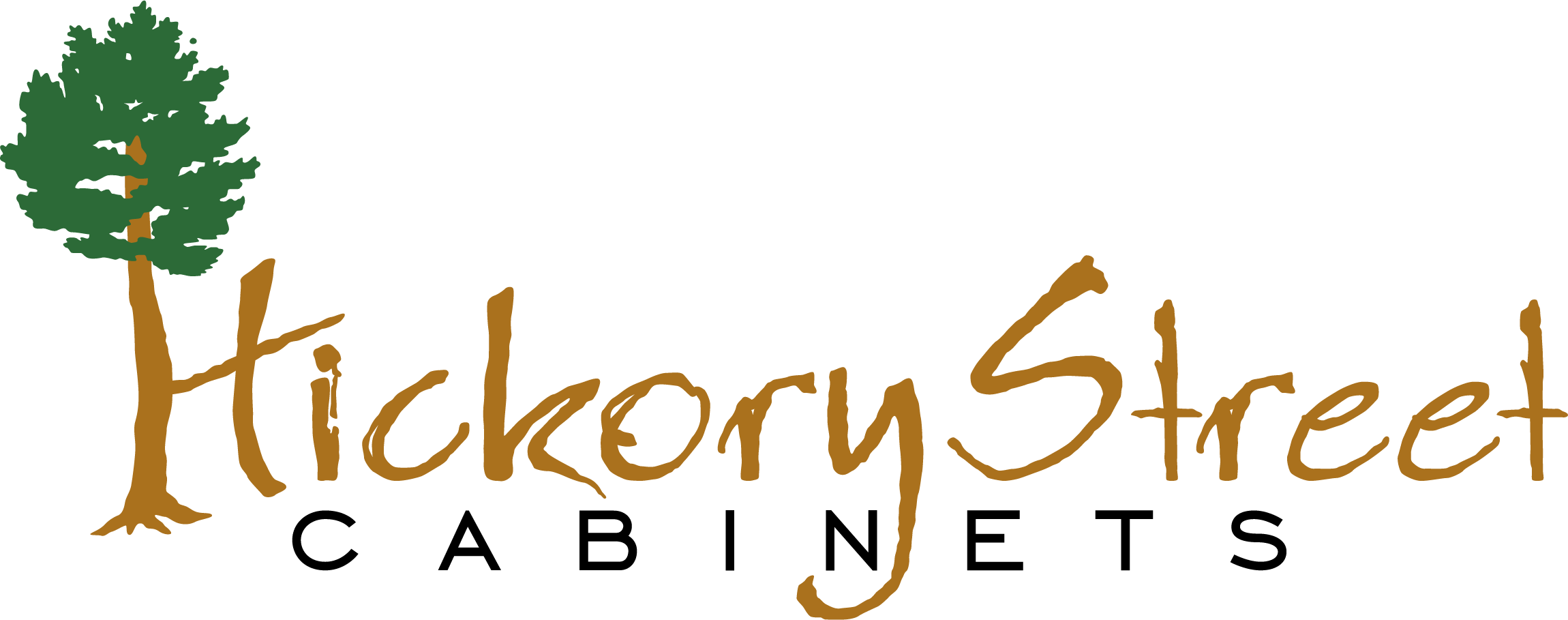 Hickory Street Cabinets Logo - Calligraphy (2300x909), Png Download