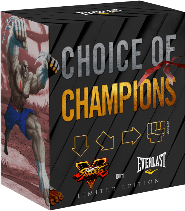 Choice Of Champions Street Fighter Hadouken Everlast - Everlast (800x800), Png Download