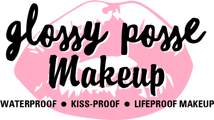 Glossy Posse Makeup Logo - Calligraphy (743x417), Png Download