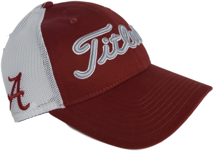 Download University Of Alabama Crimson Tide Mesh Titleist Hat Baseball Cap Full Size Png Image Pngkit