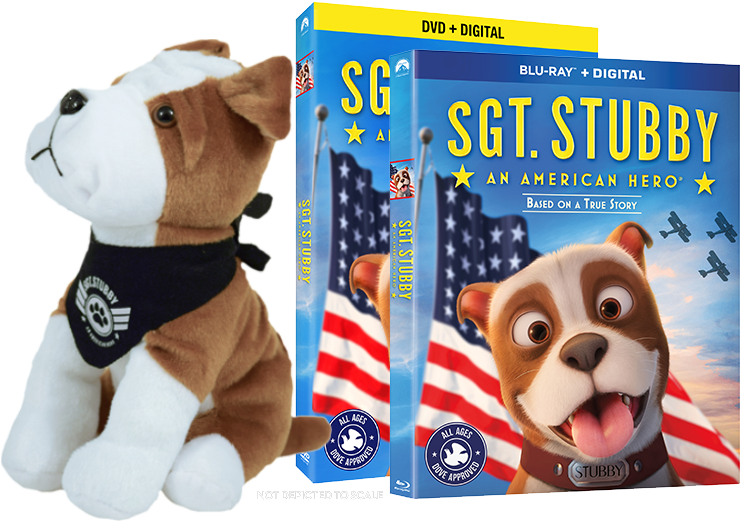 Amazon - Https - //amzn - To/2fe7bc0 - Walmart - Https - Sgt Stubby An American Hero Dvd (839x574), Png Download