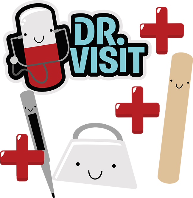 Doctor Who Clipart Svg - Doctor Visit Clip Art (648x664), Png Download
