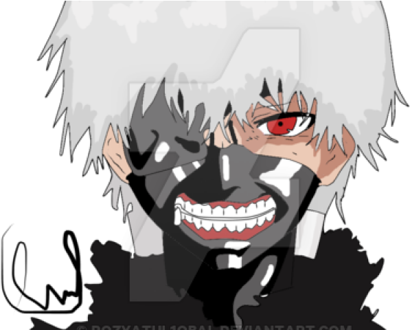 Tokyo Ghoul Clipart Kaneki - Cartoon (640x480), Png Download