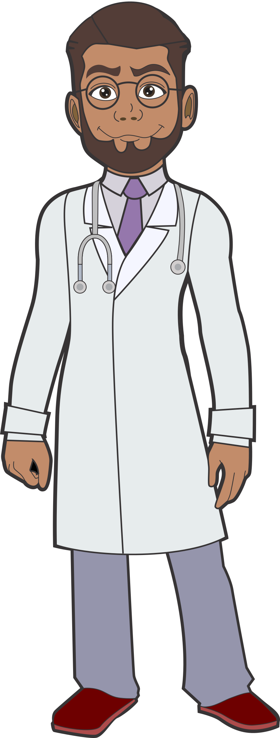 Doctor Clipart - Clipart (912x2400), Png Download