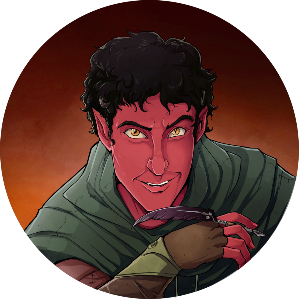 Tireless Tiefling Final (1000x1000), Png Download