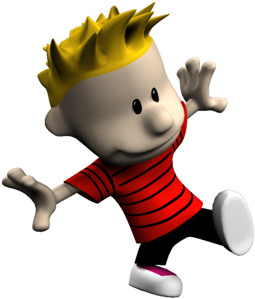 From The Cartoon Strip "calvin And Hobbes" - Cartoon (791x800), Png Download