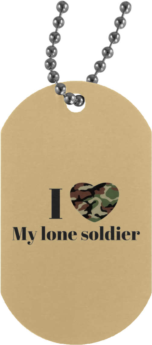 Silver Dog Tag - Darkest Hour When The Demons Come Call On Me Brother (1155x1155), Png Download