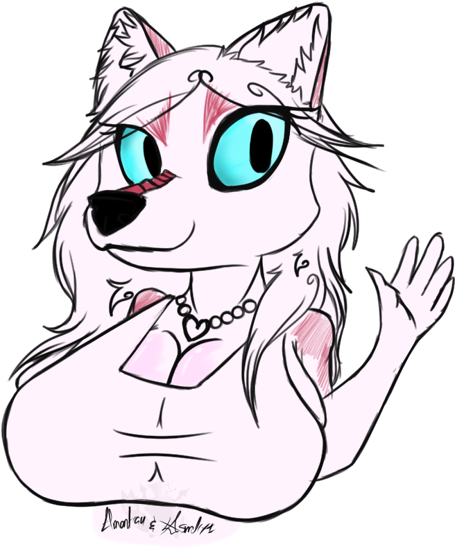 Those Big Eyes Art Trade - Cartoon (710x834), Png Download