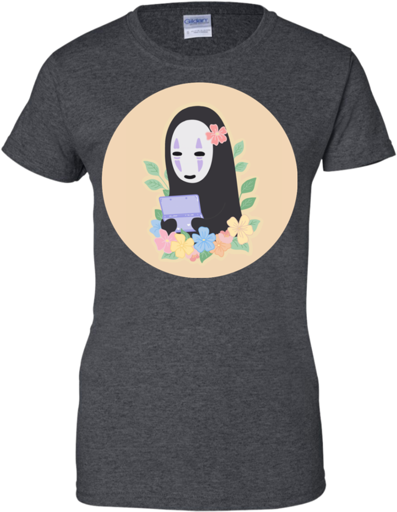No Face Mashup Studio Ghibli T Shirt & Hoodie - Shirt (1024x1024), Png Download