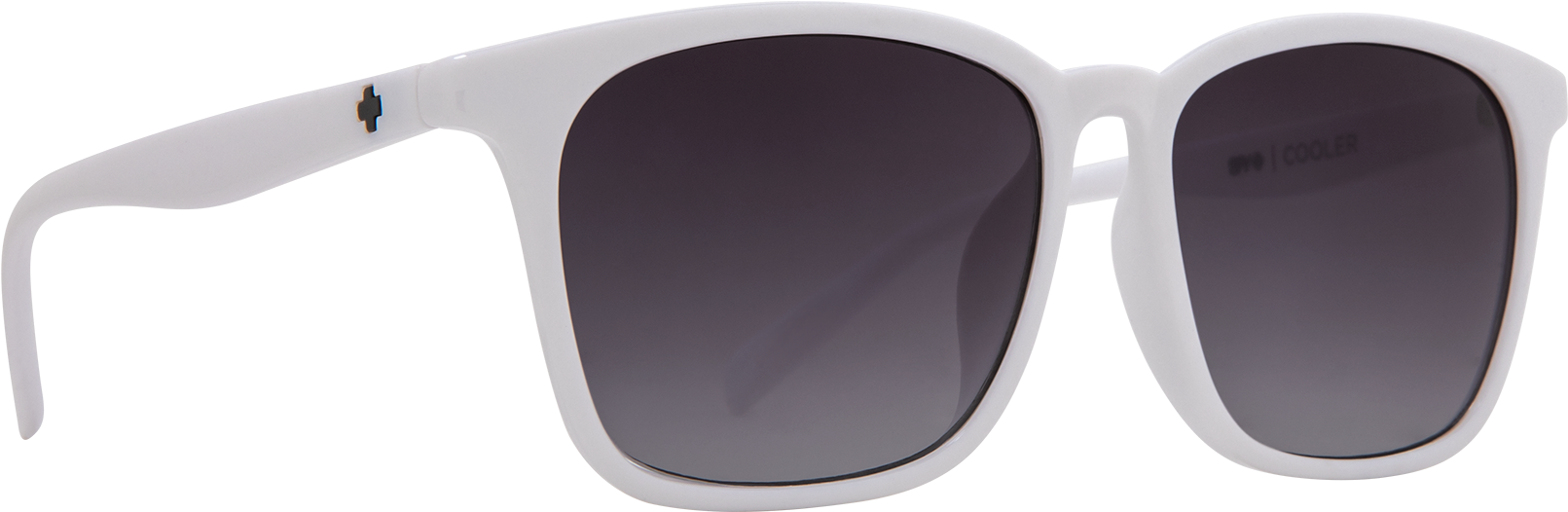 White/navy Fade - Plastic (2000x1200), Png Download