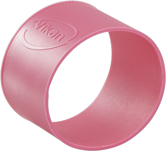 Vikan Hygiene Rubber Band, Pink, 40 Mm, Secundary Colour - Bangle (640x582), Png Download