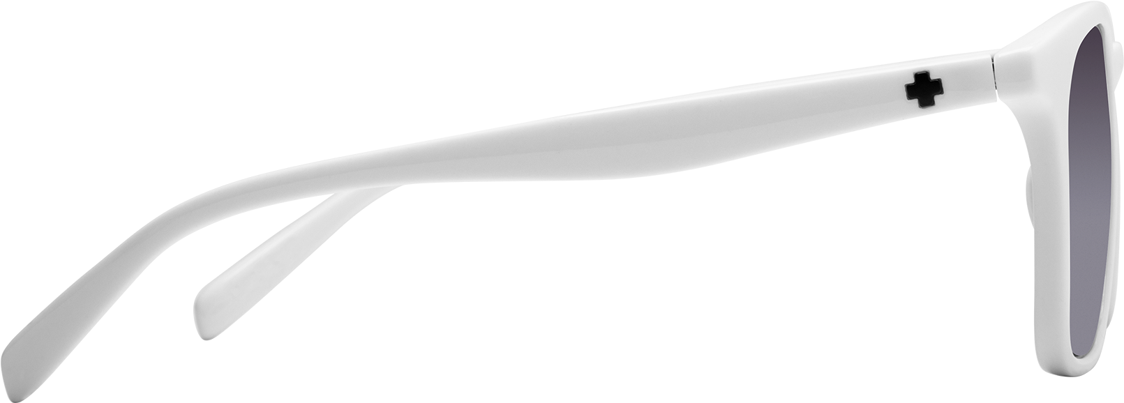 White/navy Fade - Plastic (2000x1200), Png Download