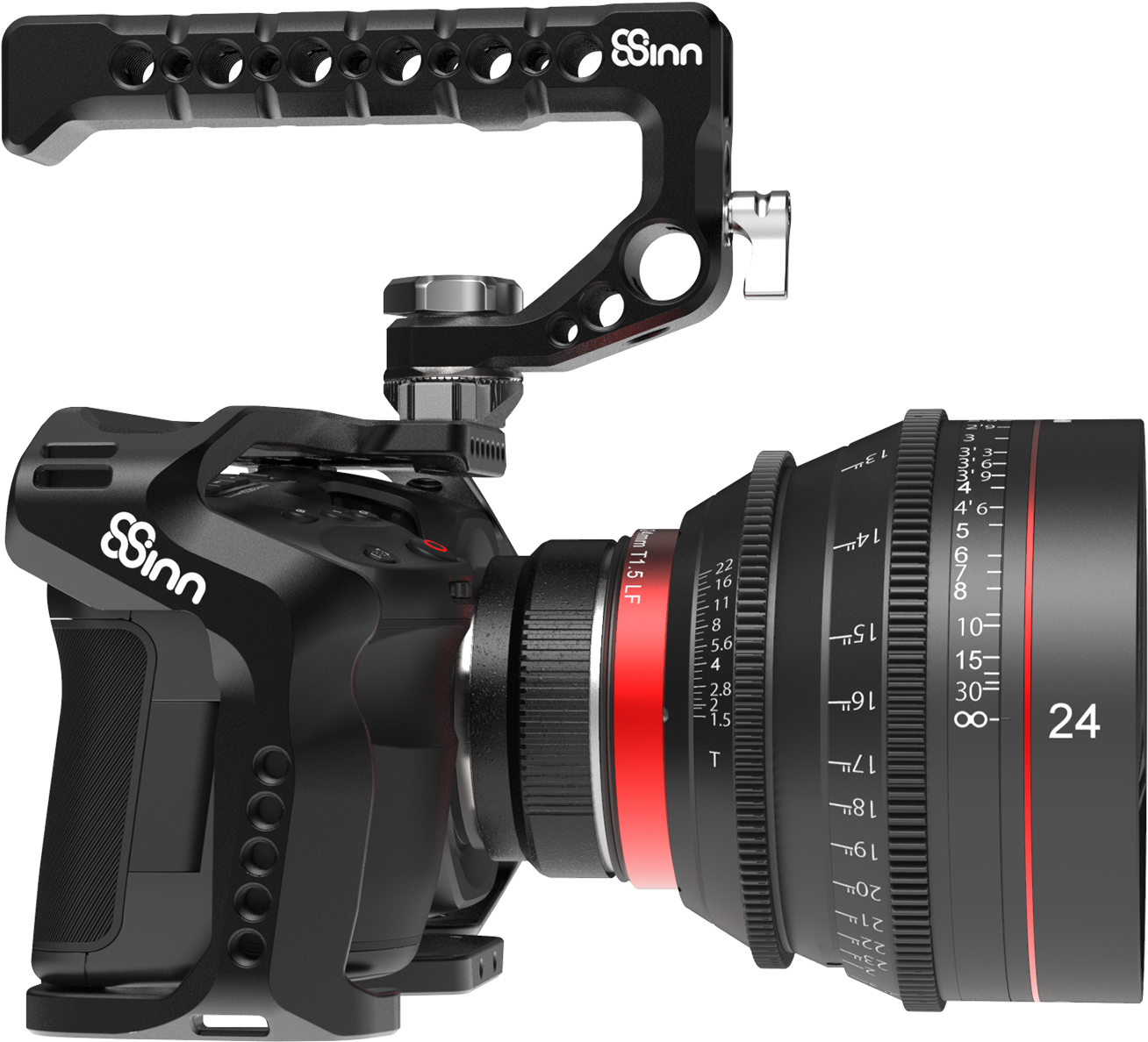 Assembly Bmpcc4k - Blackmagic Pocket 4k Cage (1500x1500), Png Download