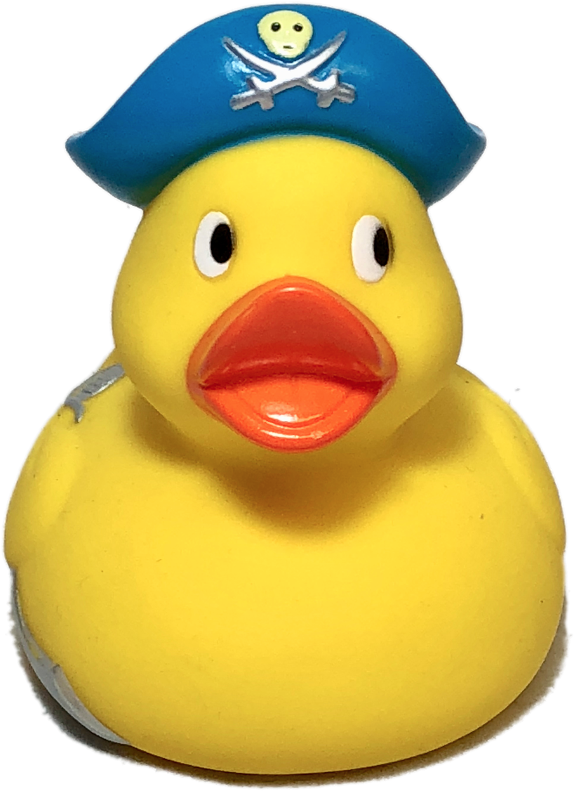 Pirate Rubber Duck - Kumiankka (1280x1280), Png Download