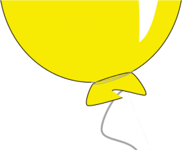 Yellow Balloon Cliparts - Illustration (640x480), Png Download