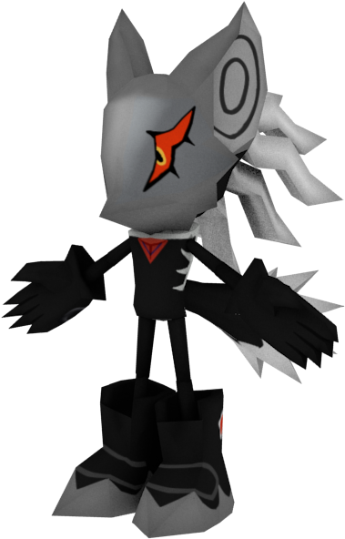 Download Zip Archive - Sonic Infinite 3d Model (750x650), Png Download